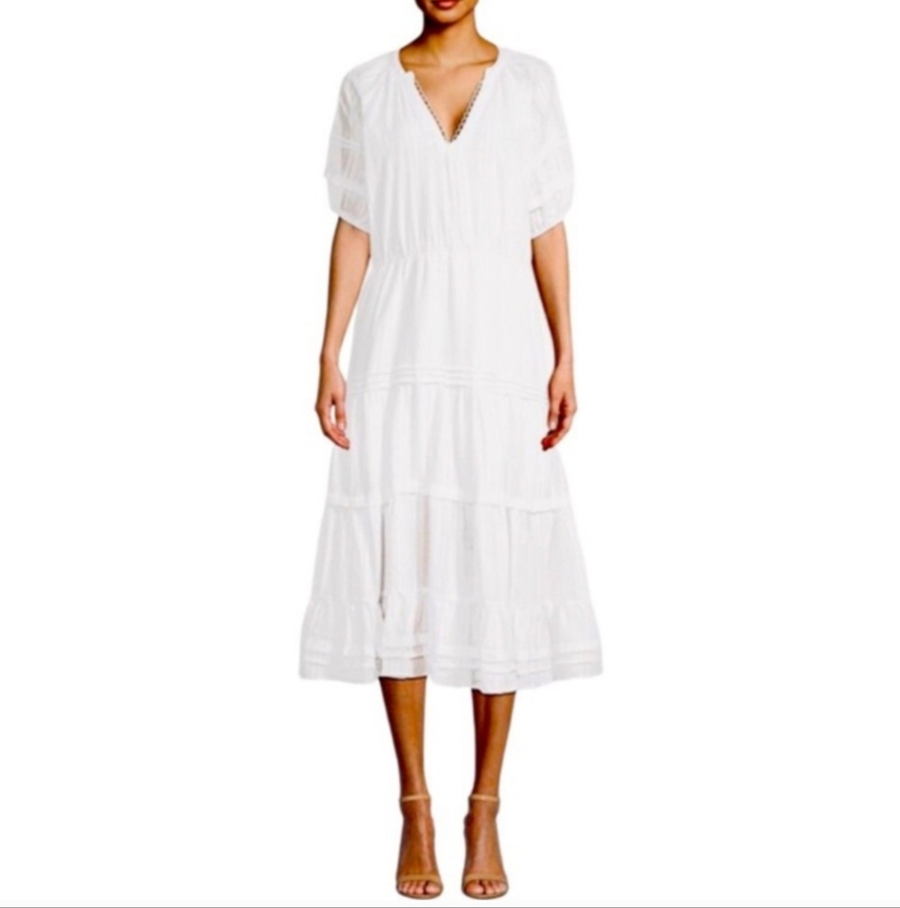 Betsey Johnson Maxi Dress Snow White
